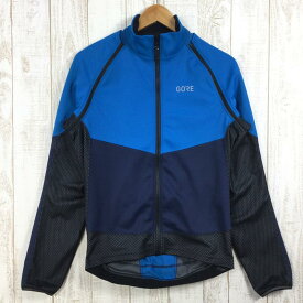 【中古】 【MEN's M】 ゴアウェア ファントム ジャケット Phantom Jacket サイクリング ゴアインフィニウム ソフトシェル Gore Wear 100645 ブルー系