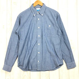 【中古】 【MEN's M】 コロンビア トロイヒル ロングスリーブ シャツ Troy Hill Long Sleeve Shirt COLUMBIA PM7836 ブルー系