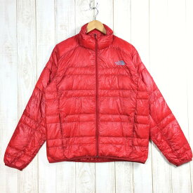 【中古】 【MEN's XL】 ノースフェイス ライト ヒート ジャケット Light Heat Jacket 光電子ダウン NORTH FACE ND18954 TR TNFレッド レッド系