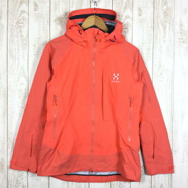 【中古】 【WOMEN's M】 ホグロフス ロック ハイ Q ジャケット Roc High Q Jacket 3L GORE-TEX PRO HAGLOFS 602095 オレンジ系