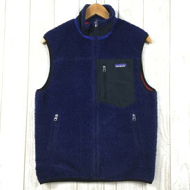 【中古】 【MEN's S】 パタゴニア クラシック レトロX ベスト CLASSIC RETRO-X VEST PATAGONIA 23047 CNY CLASSIC NAVY ネイビー系