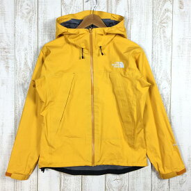 【中古】 【WOMEN's M】 ノースフェイス クライム ライト ジャケット Climb Light Jacket ゴアテックス レインシェル フーディ NORTH FACE NPW12003 イエロー系