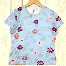 【中古】 【WOMEN's XS】 パタゴニア キャプリーン シルクウェイト Tシャツ PATAGONIA 45034 ブルー系
