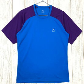 【中古】 【MEN's XS】 ホグロフス ジボ Tシャツ JIBO TEE HAGLOFS 601692 パープル系