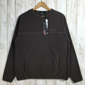 【中古】 【MEN's M】 ワイルドシングス ポーラテック クルー Polartec Crew フリース スウェット セーター トレーナー プルオーバー ポーラテックウィンドプロ WILDTHINGS WT22115KY Desert ブラウン系