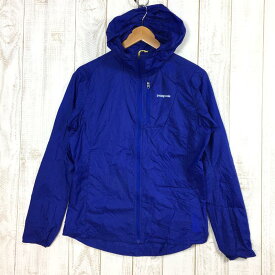 【中古】 【WOMEN's S】 パタゴニア フーディニ ジャケット HOUDINI JACKET 超軽量 ウィンドシェル フーディ PATAGONIA 24146 HMB ブルー系