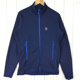 【中古】 【MEN's M】 ホグロフス バンジー 3 ジャケット Bungy III Jacket ポーラテック パワーストレッチ HAGLOFS 603180 ネイビー系