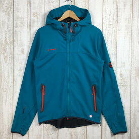 【中古】 【MEN's M】 マムート アルティメット フーディ Ultimate Hoody ゴアウィンドストッパー ソフトシェル ジャケット アルティメイト MAMMUT 1010-05171 ブルー系