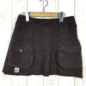 【中古】 【WOMEN's M】 チャムス ウール カーゴ スカート Wool Cargo Skirt CHUMS ブラウン系