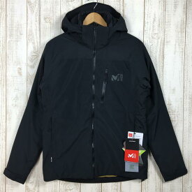 【未使用】 【MEN's S】 ミレー ポベダ 2 スリーインワン ジャケット Pobeda II 3-in-1 Jacket DryEdge防水透湿 ハードシェル プリマロフト インサレーション フーディ MILLET MIV9552 0247 Bla