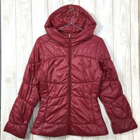 【中古】 【WOMEN's XS】 パタゴニア リディア ジャケット Lidia Jacket Thermogreen インサレーション フーディ PATAGONIA 27380 BYY レッド系