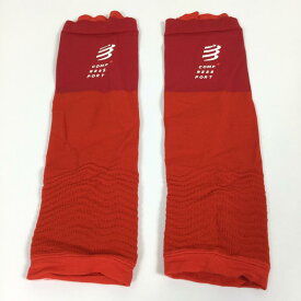 【中古】 【4】 コンプレスポーツ R2V2 カーフ スリーブ サポーター COMPRESSPORT レッド系