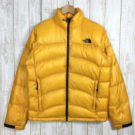 【中古】 【MEN's M】 ノースフェイス アコンカグア ジャケット ACONCAGUA JACKET 光電子 ダウン サミットシリーズ NORTH FACE ND18803 オレンジ系