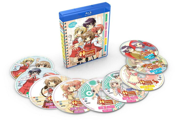 楽天市場】ひだまりスケッチ 第1/2/3/4期+SP 全58話BOXセット 新盤 