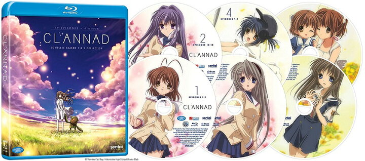 楽天市場】CLANNAD -クラナド- 第1+2期 全49話BOXセット 新盤 