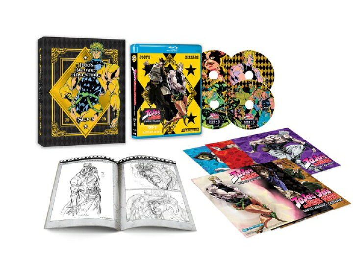 楽天市場 ジョジョの奇妙な冒険 スターダストクルセイダース 第3部後半 エジプト編 25 最終48話boxセット 限定版 ブルーレイ Blu Ray ツーアール 楽天市場店