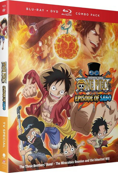 楽天市場 One Piece ワンピース エピソードオブサボ 兄弟の絆 奇跡の再会と受け継がれる意志 Tvスペシャルコンボパック ブルーレイ Dvdセット Blu Ray ツーアール 楽天市場店