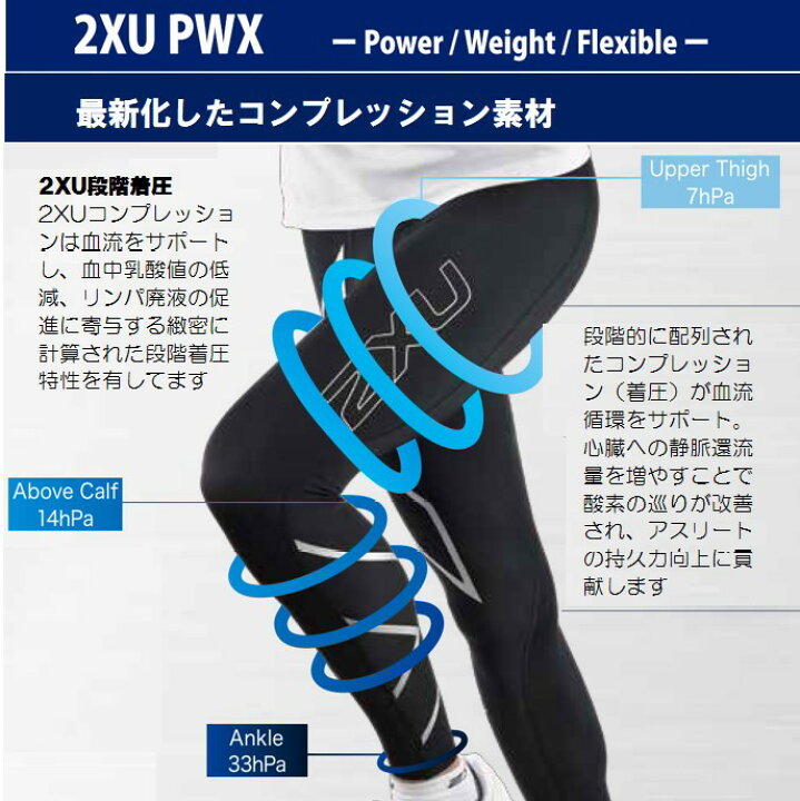 楽天市場】〈アウトレット・返品交換不可〉メンズ コンプレッション3/4タイツ ma3850b : 2XU Official Store 楽天市場店