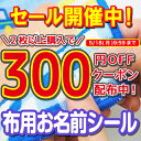 【2点同時購入で300円OFFクーポン配布中】布用 名前シール 布に貼れる名前シール 靴下 アイロン不要 ノンアイロン 洗…