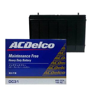 AC Delco AC�f���R �o�b�e���[ DC31 �f�B�[�v�T�C�N�� �w�r�[�f���[�e�B�[ ��������