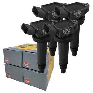 NGK �C�O�j�b�V�����R�C�� U5166 1�䕪 4�{�Z�b�g �g���^ �_�C�i TRU300 / TRU300A / TRU340 / TRU500 ����19�N8���` 2TR-FE �����i�� 90919-02260 �݊��i