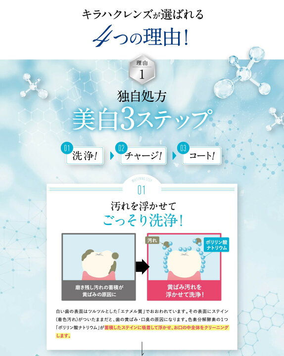 楽天市場】30%OFF☆ キラハクレンズ 【公式販売店】 マウスウォッシュ  