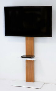 送料無料 壁掛け風テレビ台 ハイタイプ 壁寄せテレビスタンド 壁寄せテレビ台 テレビボード 壁面収納 32V型 60v 32インチ TVラック スチール おしゃれ 省スペース TVスタンド テレビラック ナチ