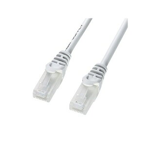 �c���܂�h�~CAT5eLAN�P�[�u���@0.5m�@�z���C�g�@LA�|Y5TS�|005