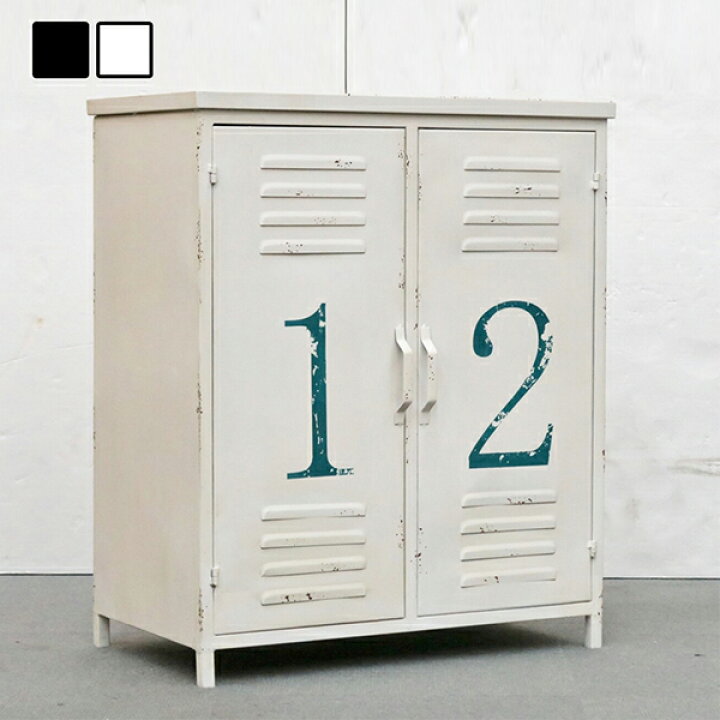 楽天市場 送料無料 スチールロッカー 幅70cm Bk ブラック スチールチェスト 収納棚 本棚 キャビネット 収納ボックス リビング おしゃれ 西海岸 ブルックリン インダストリアル 男前インテリア ナイススタイル