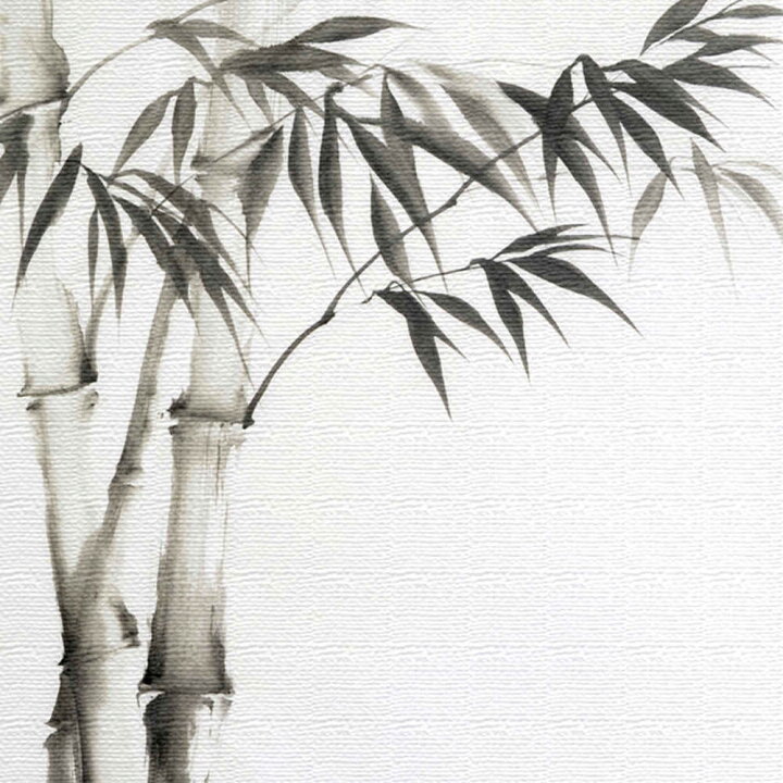楽天市場】竹の水墨画のファブリックボード Mサイズ（30cm×30cm 