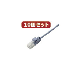 10�Z�b�g �G���R���@�c���܂�h�~�X����LAN�P�[�u��(Cat6����) LD-GPST BU20X10