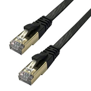 10�Z�b�g Lazos ���ϋv�����t���b�gLAN�P�[�u�� 1m L-LNC1X10