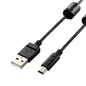 �G���R�� �f�W�J���pUSB�P�[�u��(miniB) DGW-MF05BK
