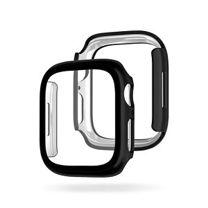 EGARDEN KXtB̌^P[X for Apple Watch 41mm ubN EG24884AWBK