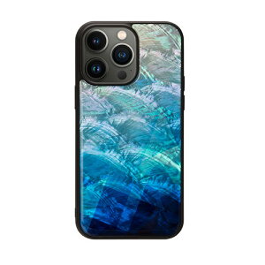 ikins �V�R�L�P�[�X for iPhone 14 Pro Max Blue Lake �w�ʃJ�o�[�^ I23614i14PM