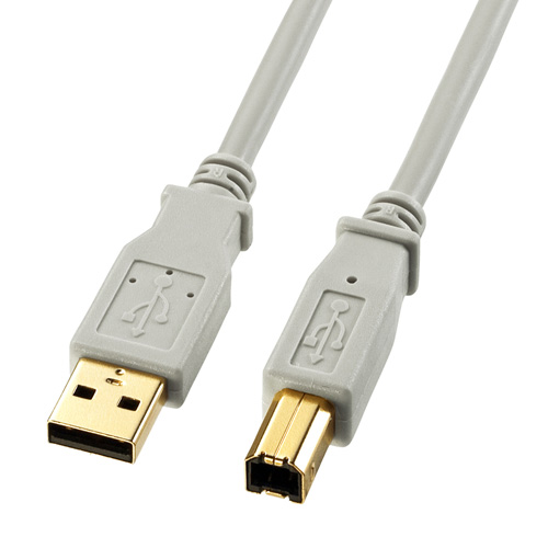 公式ショップ サンワサプライ USB2.0ケーブル KU20-3HKX5 ケーブル