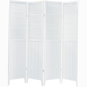 完成品 スクリーン 4連 パーティション パーテーション パーティーション 仕切り 間仕切り 目隠し 天然木 衝立 ついたて アンティーク 北欧 モダン リビング 店舗 オフィス 折り畳み 折畳み
