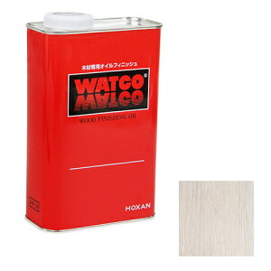 ワトコオイルーWー07・1Lーホワイト 塗料 家具、工芸品、壁、建具用塗料 塗装 DIY 現場作業
