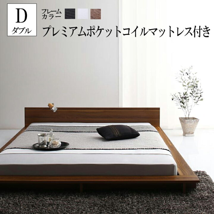 楽天市場】【送料無料】 ローベッド フロアベッド ベッドフレーム 