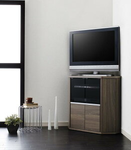 テレビ台 コーナー テレビボード キャスター付き ミドルタイプ 木製テレビ台 テレビラックTV台 TVボード 薄型 省スペース コンパクト ロータイプ コーナー用 三角 ベヌス スモールタイプ 32イ