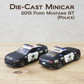 【5" 2015 Ford Mustang GT (Police)(M)】ダイキャストミニカー12台セット アメリカン雑貨 アンティーク レトロ おしゃれ 置き物 置物 オブジェ