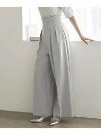 【SALE／50%OFF】2025春夏新作 タックワイドパンツ 31 Sons de mode トランテアン ソン ドゥ モード パンツ その他のパンツ ホワイト【RBA_E】【送料無料】[Rakuten Fashion]