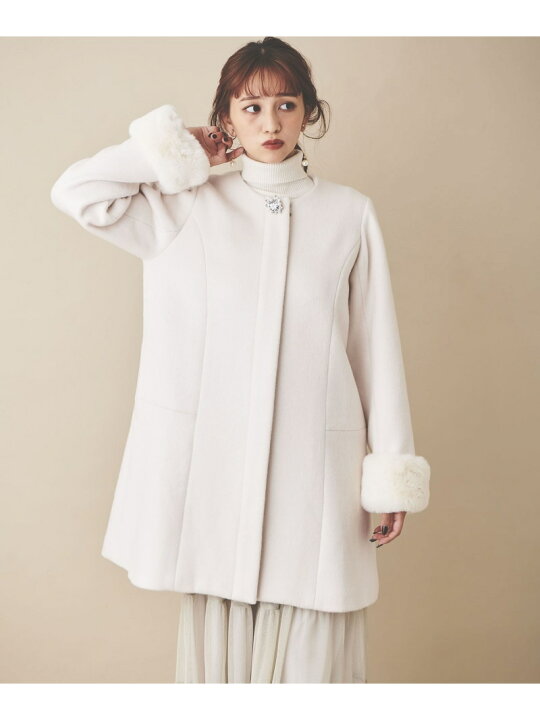 楽天市場】【SALE／50%OFF】マルチWAYライトウールビジューコート 31 