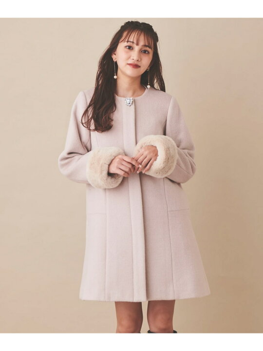 楽天市場】【SALE／50%OFF】マルチWAYライトウールビジューコート 31 
