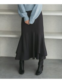 2025秋冬新作 サイド切替マーメイドスカート 31 Sons de mode トランテアン ソン ドゥ モード スカート その他のスカート ブラウン グレー【送料無料】[Rakuten Fashion]