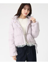 【SALE／30%OFF】2025秋冬新作 サイドリボンフード付ショートダウン 31 Sons de mode トランテアン ソン ドゥ モード ジャケット・アウター ダウンジャケット・ダウンベスト パープル ホワイト ブラック【RBA_E】【送料無料】[Rakuten Fashion]