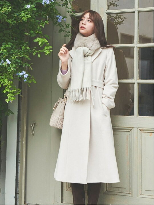 楽天市場】【SALE／20%OFF】ファーストール付きチェスターコート 31  