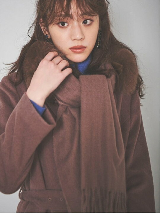 楽天市場】【SALE／20%OFF】ファーストール付きチェスターコート 31  