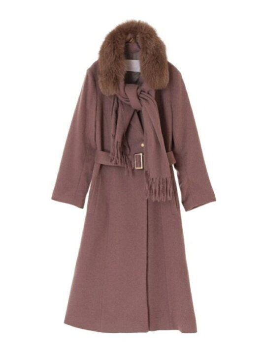 楽天市場】【SALE／20%OFF】ファーストール付きチェスターコート 31  