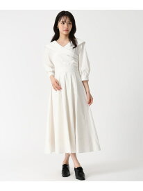 【SALE／37%OFF】TT537405 カシュクールワンピース 31 Sons de mode トランテアン ソン ドゥ モード ワンピース・ドレス ワンピース ホワイト グレー ブラウン【RBA_E】【送料無料】[Rakuten Fashion]